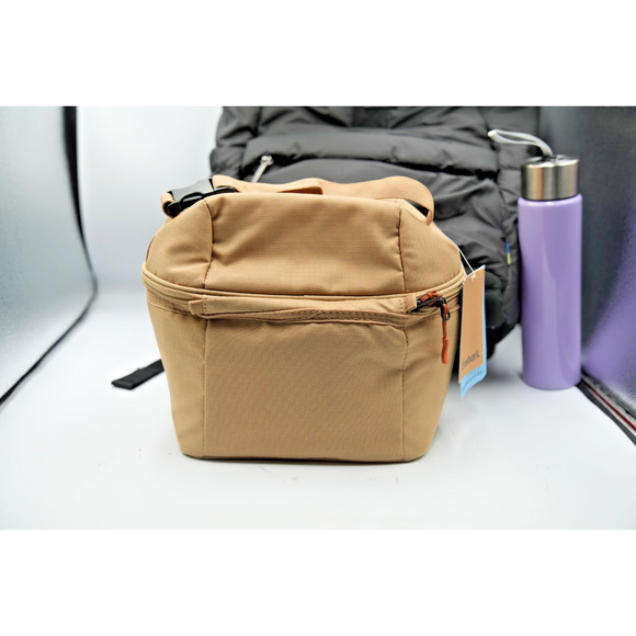One Story Black Puffer Backpack Bundle -Tan Embark Lunchbox and 25+ School Items - Picture 7 of 16